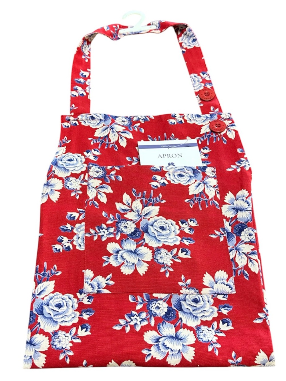 NEW April Cornell FLORAL WILLA ROSE Design Chef’s Apron with Front Pocket